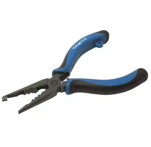 Kinetic CS heavt Duty Splitring Plier 6,5" Curved Nose Black/Blue
