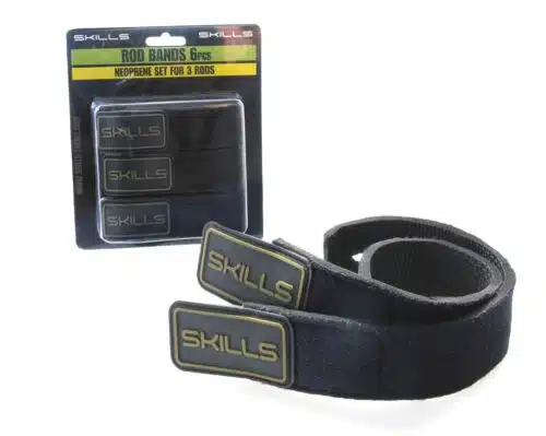 Skills Neoprene Rod Bands 6pcs