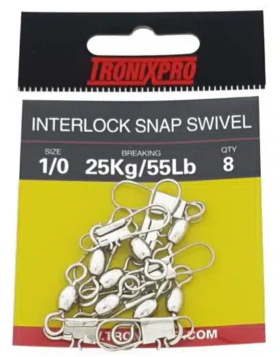 Tronixpro Interlock Snap Swivel