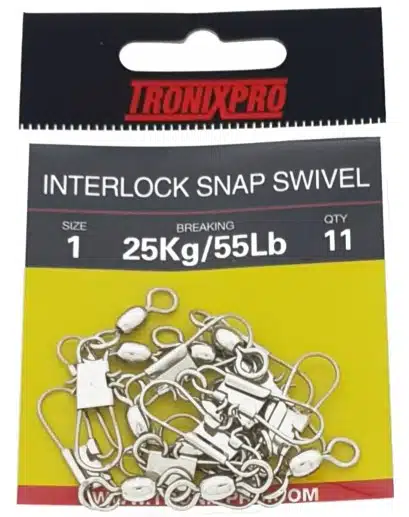 Tronixpro Interlock Snap Swivel