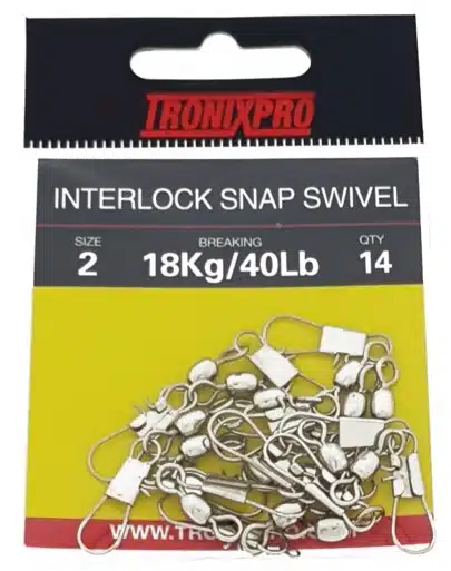 Tronixpro Interlock Snap Swivel