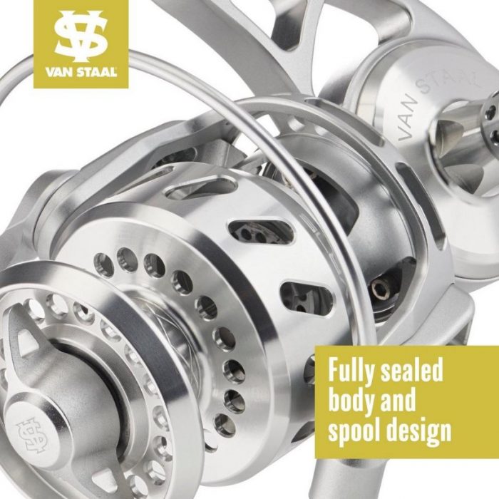 Van Staal VR Series VR50B Black Spinning Reel