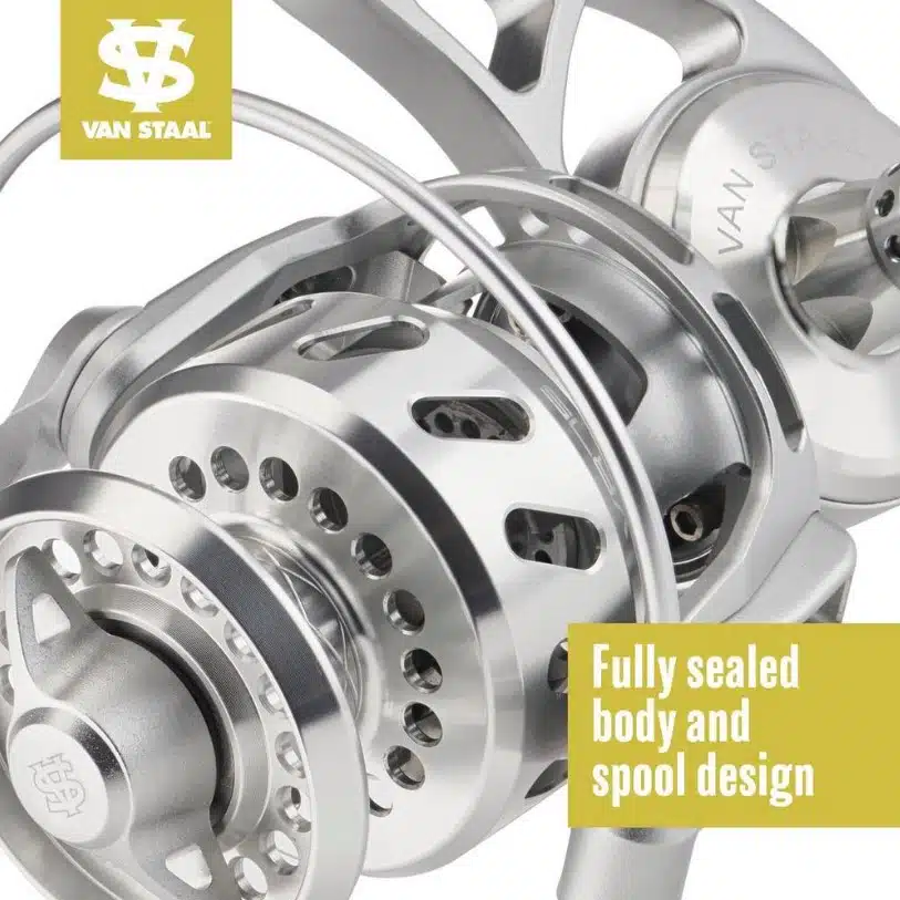 Van Staal VR Series VR50B Black Spinning Reel