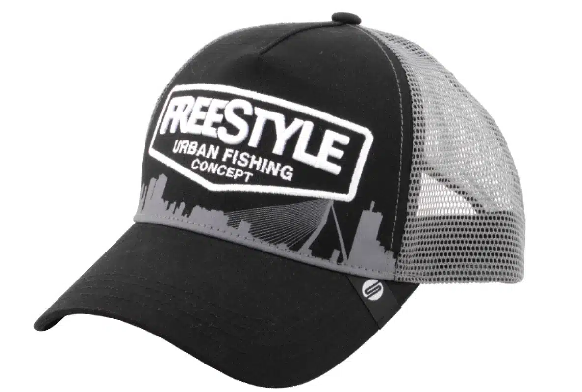 Feestyle Trucker Cap Black Front
