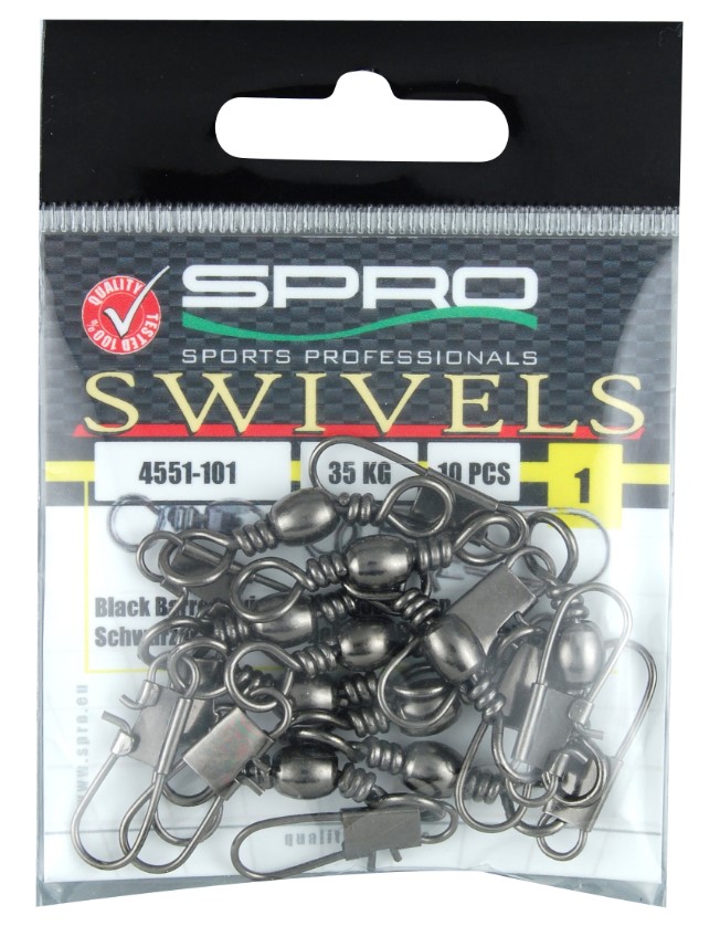 Spro Barrel Swivel + Interlock Snap 10pcs