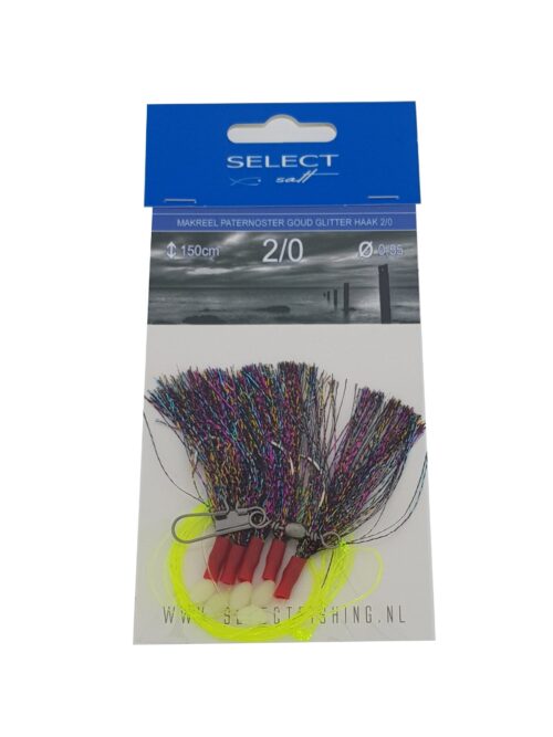Select Makreel Paternoster Goud Glitter