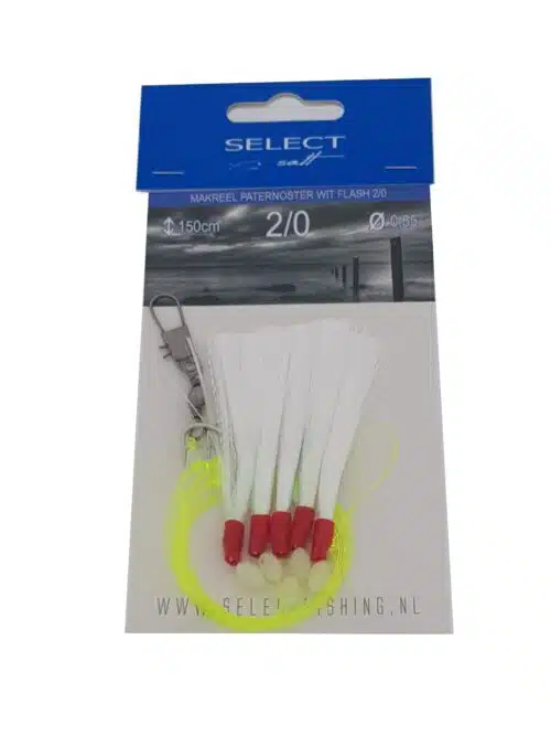 Select Makreel Paternoster Wit Flash H2/0