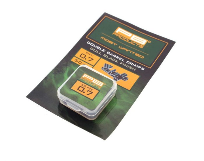 PB Double Barrel Crimps Dull Black 50pcs - Afbeelding 3
