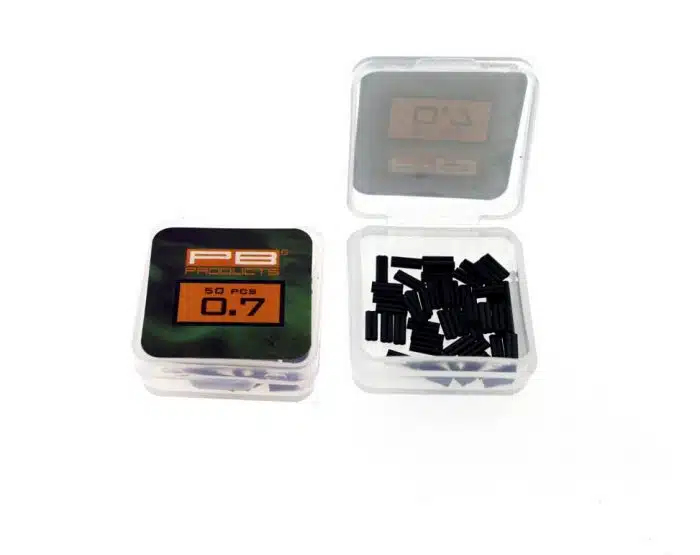 PB Double Barrel Crimps Dull Black 50pcs - Afbeelding 4