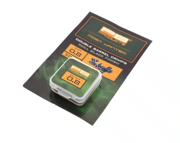 PB Double Barrel Crimps Dull Black 50pcs - Afbeelding 5