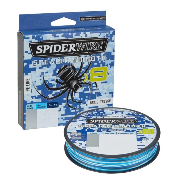 Spiderwire Stealth Smooth Braid 8 150m Blue Camo