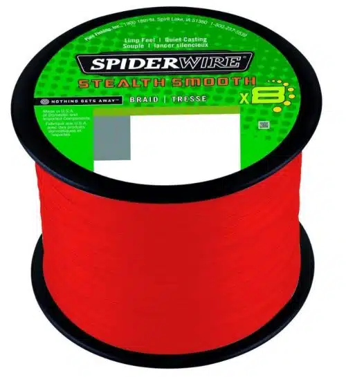 Spiderwire Stealth Smooth Braid 8 2000m Rood