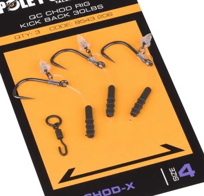 Pole Position QC Chod Rig Kick Back 30lbs 3pcs - Afbeelding 2