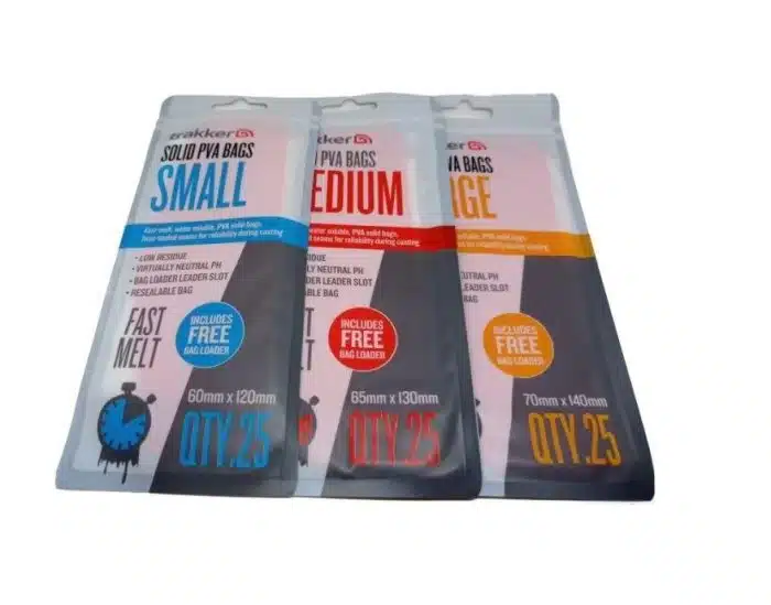 Trakker Solid PVA Bags 25pcs