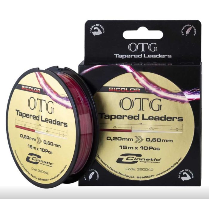 Cinnetic OTG Bicolor Tapered Leaders 15x10