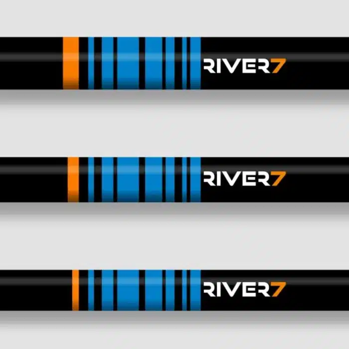 River7 Orange Baitcaster 2,15m Crank tot 1,5m
