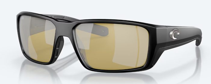 Costa Fantail Matte Black Sunrise Silver Mirror