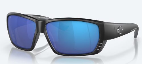 Costa Tuna Alley Matte Black Blue Mirror