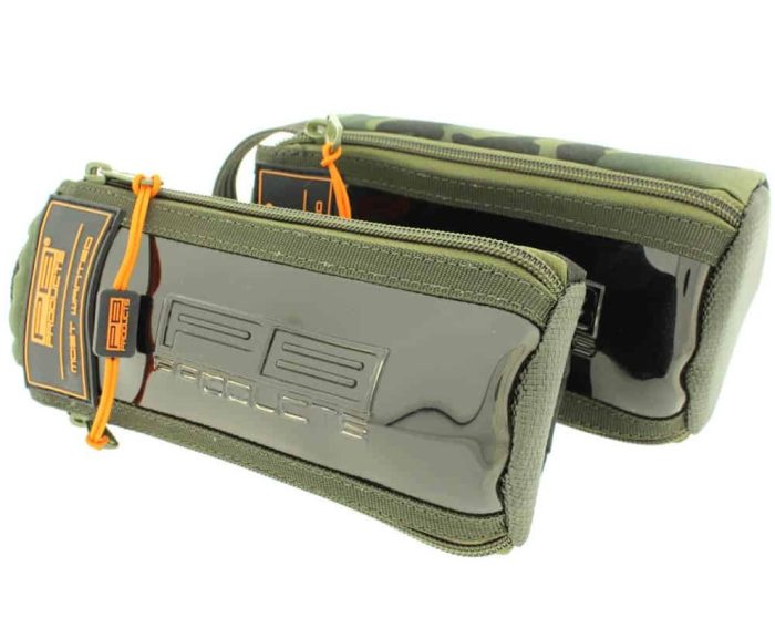 PB Double Zipper Tube Pouch