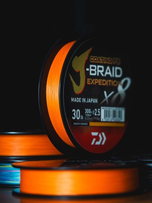 Daiwa J-Braid Expedition X8150m Smash Orange