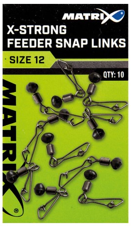 Matrix X-Strong Feeder Snap Links 10pcs