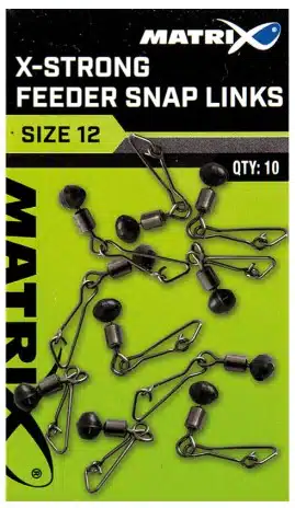 Matrix X-Strong Feeder Snap Links 10pcs