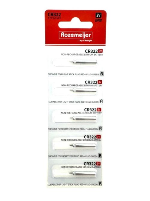 Rozemeijer CR322 Lithium Batterij Pack 5pcs (non-rechargeable)