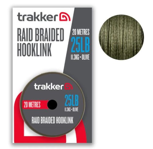Trakker Raid Braided Hooklink 20m