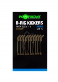 Korda D-rig Kickers Brown 10pcs