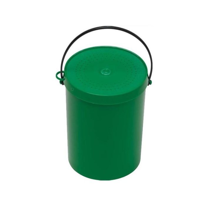 Plastilys opberg emmertje voor wormen en maden 2 ltr