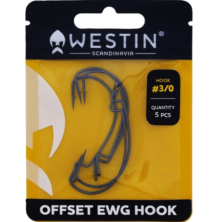 Westin Offset EWG Hook Black Nickel - Afbeelding 2