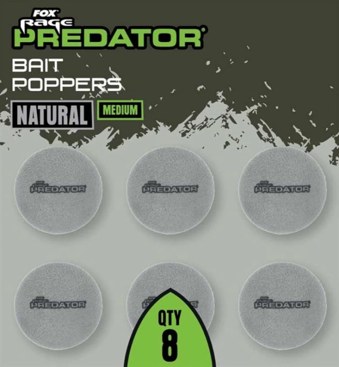 Fox Rage Bait Poppers Natural
