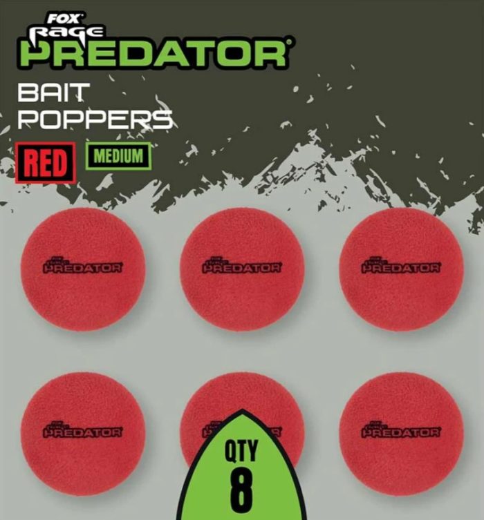 Fox Rage Bait Poppers Red