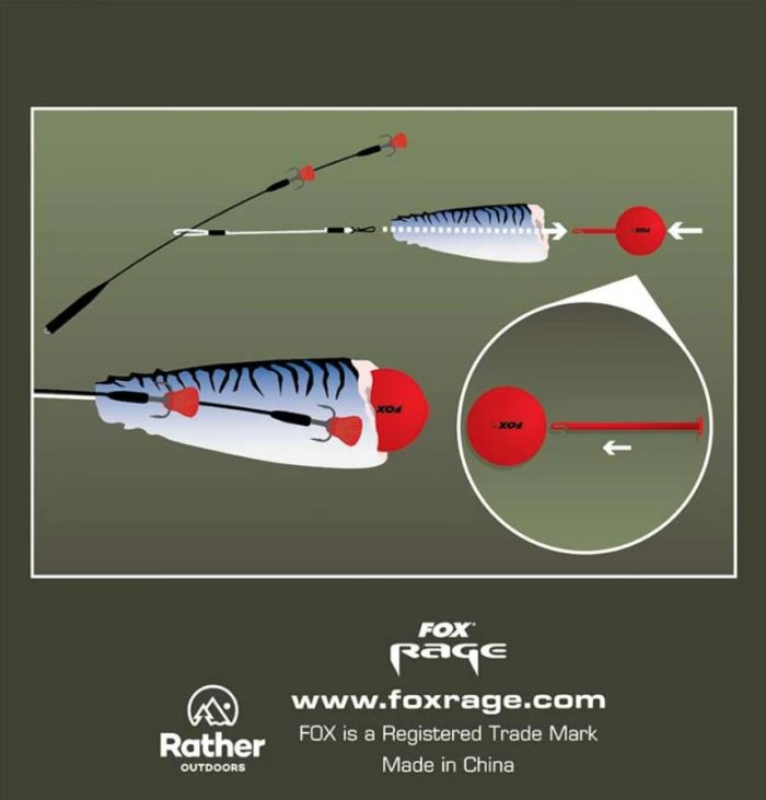 Fox Rage Bait Poppers Natural - Afbeelding 2