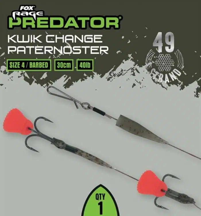 Fox Rage Kwik Change Paternoster Barbed - Afbeelding 5