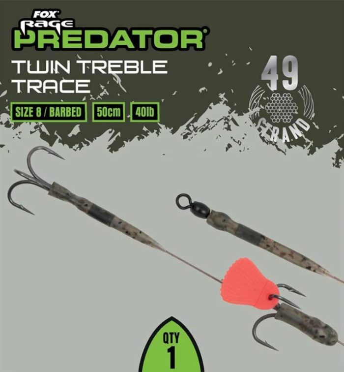 Fox Rage Twin Treble Trace