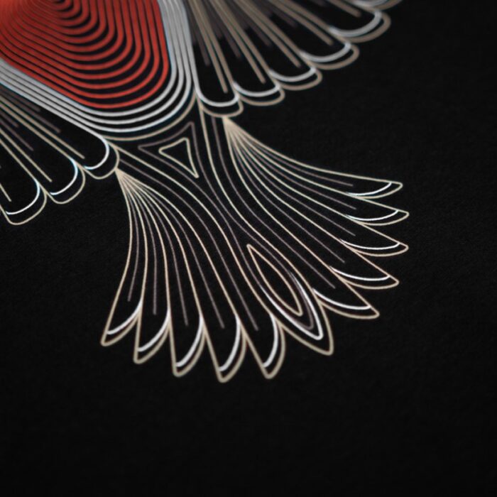Kumu T-Shirt Little Red Tee - Afbeelding 4