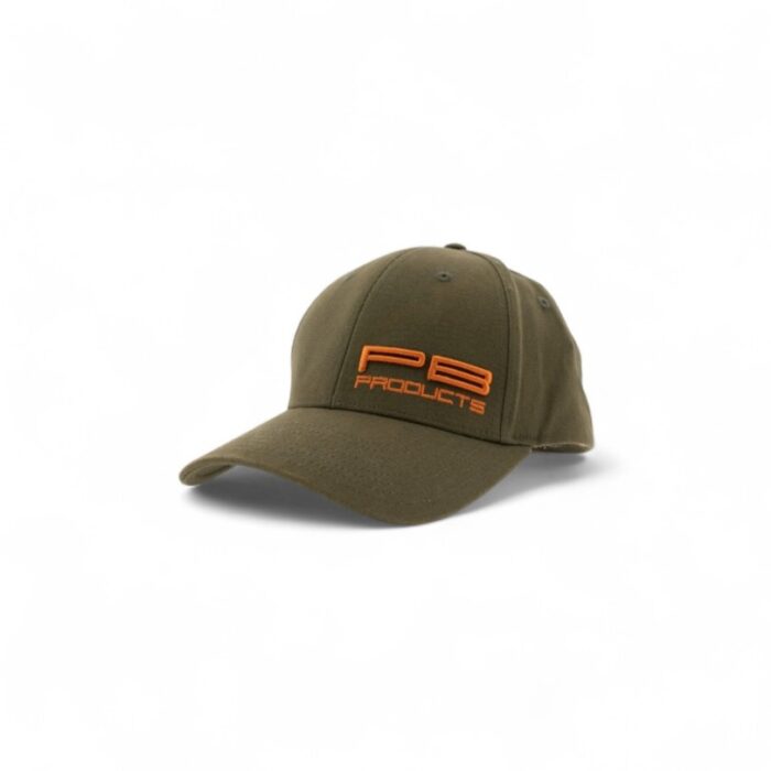 PB Products Baseball Cap Green-Orange Logo