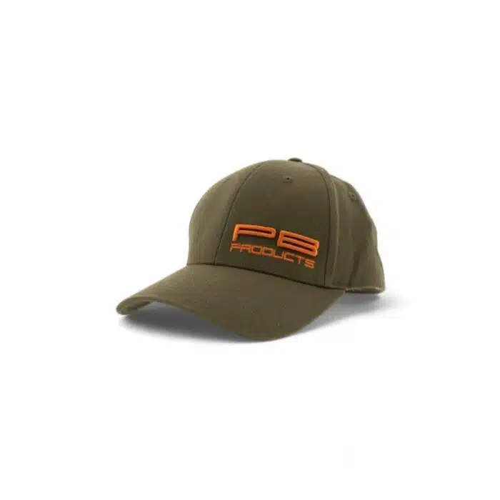 PB Products Baseball Cap Green-Orange Logo