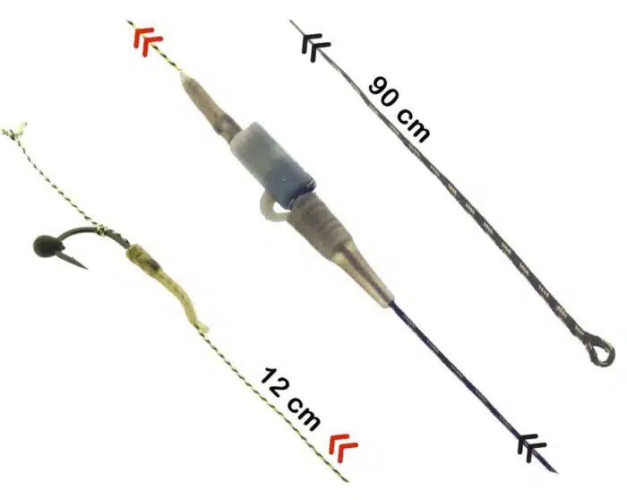 PB Products R2G Clip SR leader 90/ Shot on the Hook Rig 2pcs - Afbeelding 4