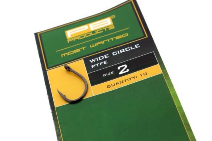 PB Wide Circle Hook PTFE 10pcs - Afbeelding 3