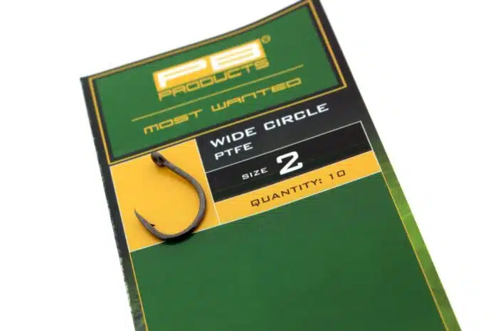 PB Wide Circle Hook PTFE 10pcs - Afbeelding 3