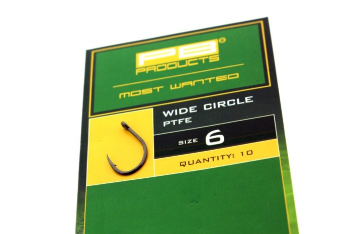 PB Wide Circle Hook PTFE 10pcs - Afbeelding 5