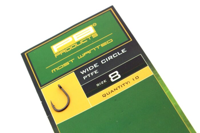 PB Wide Circle Hook PTFE 10pcs - Afbeelding 6