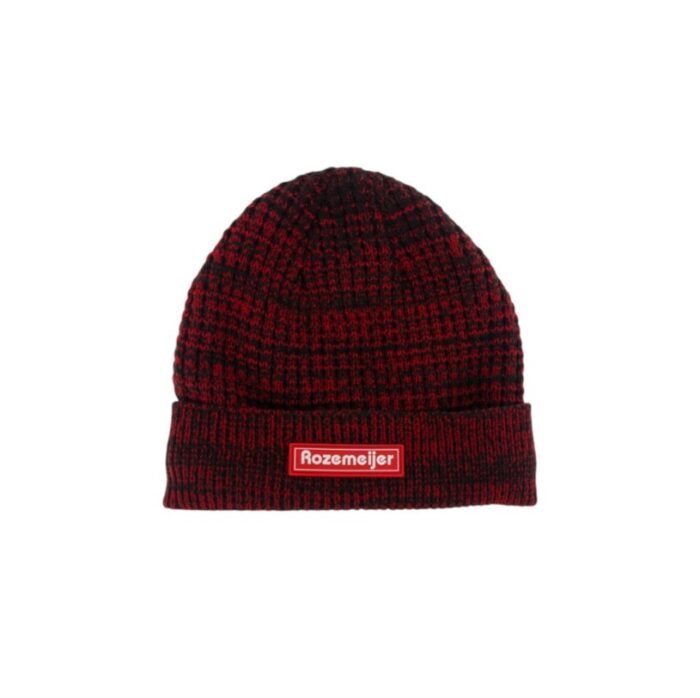 Rozemeijer Fleece Beanie Red - Black