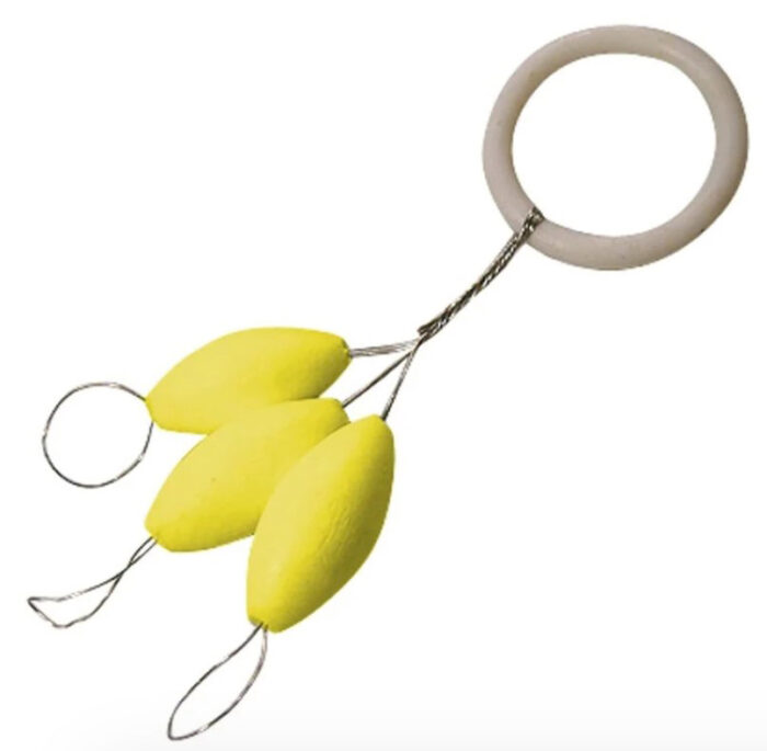 Trout Master Rugby Pilots Yellow 12x26mm 5pcs