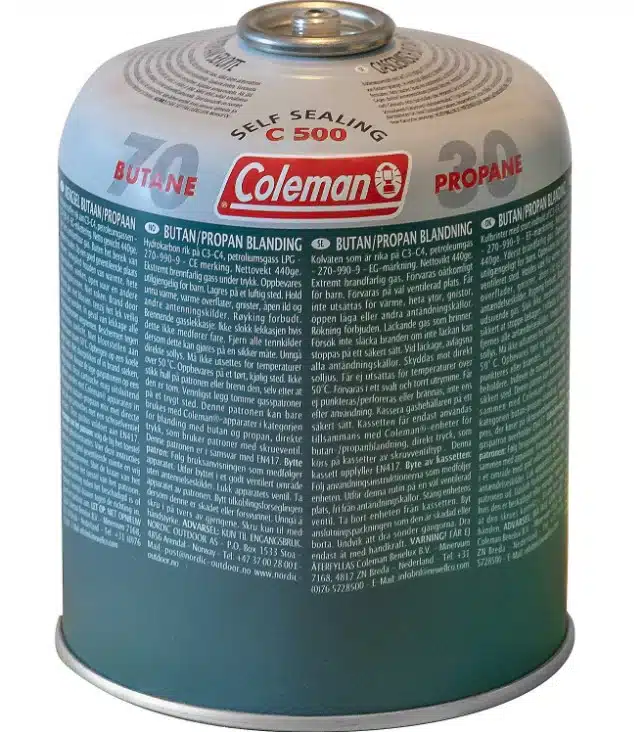 Coleman C500 Cartridge Iso-Butaan