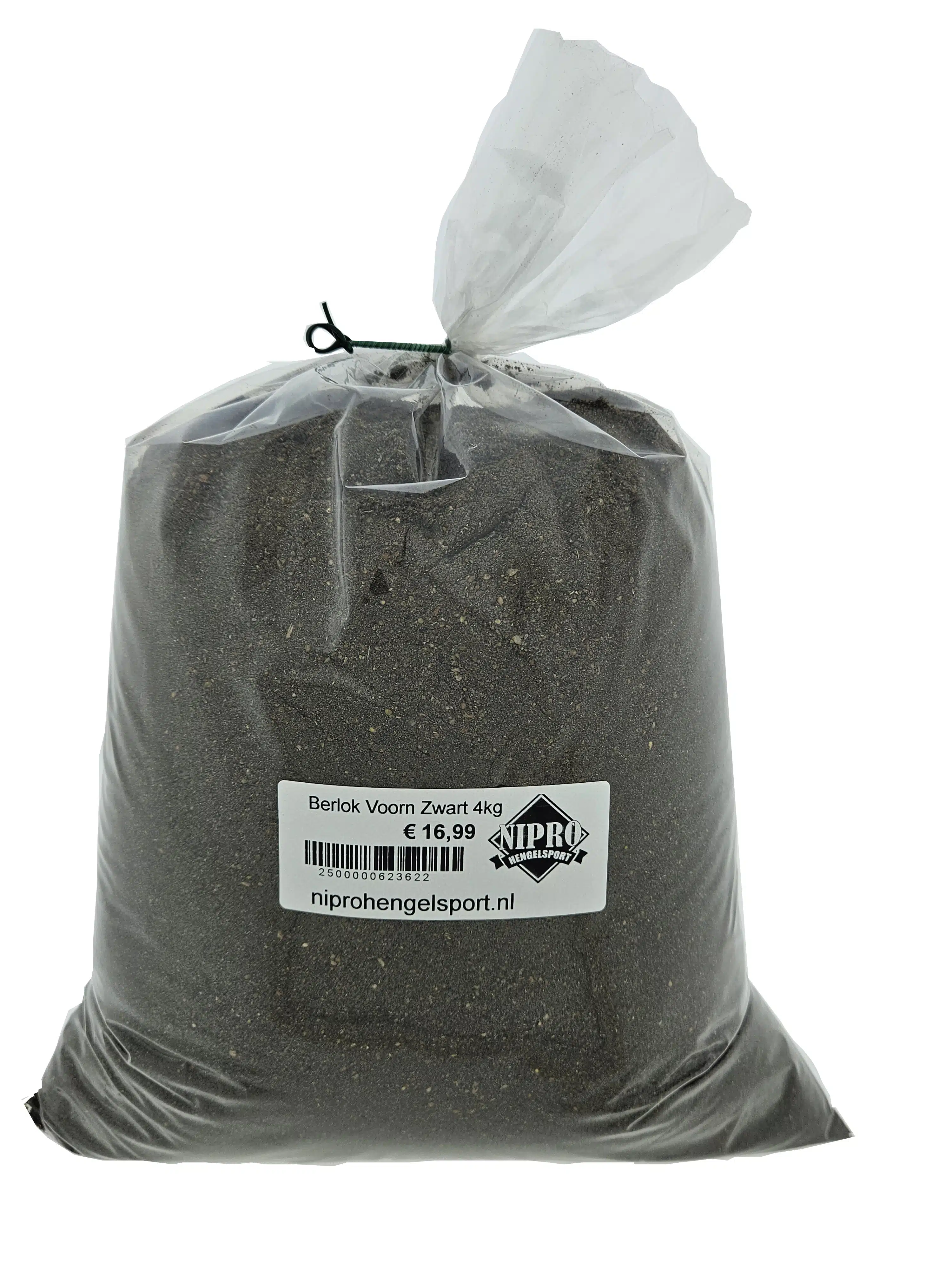 Berlok Voorn Zwart 4kg