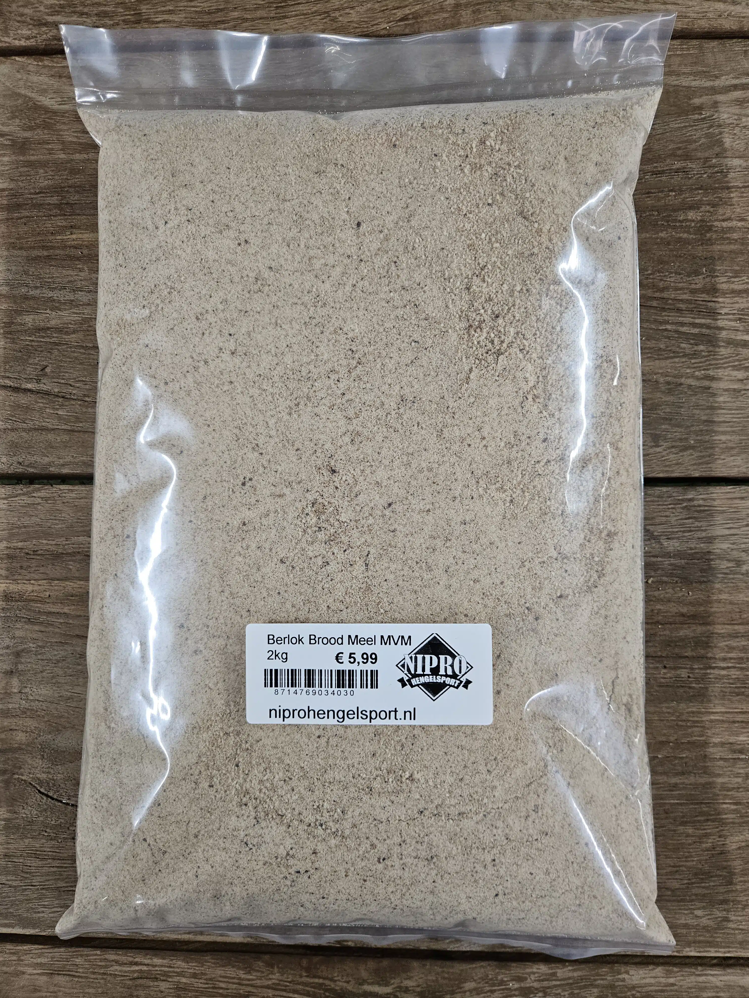 Berlok Brood Meel MVM 2kg